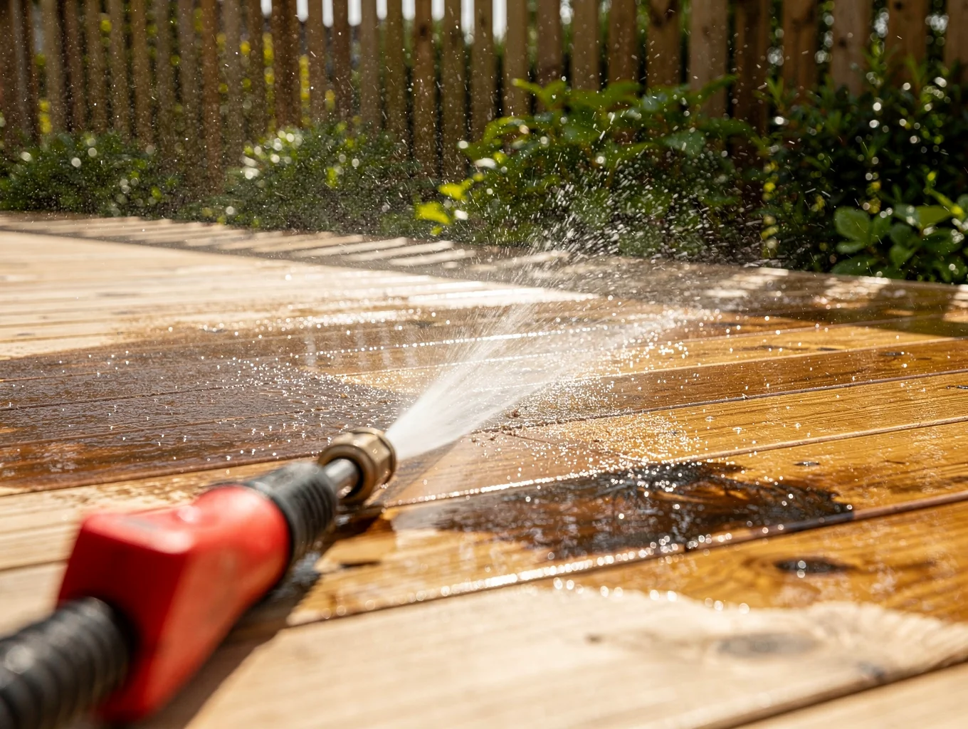 Professional Deck Cleaning